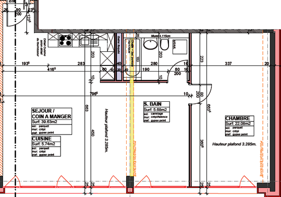 projet immobilier plan architecture olivier seban